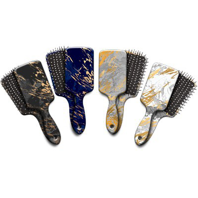Image Adult Hair Brushes - Marble Series - 12 pc Assortment