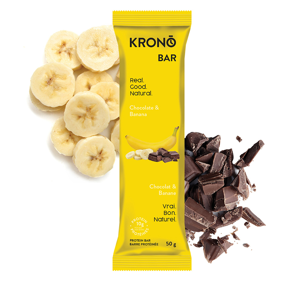 Image KRONO Barre Protéine Chocolat banane