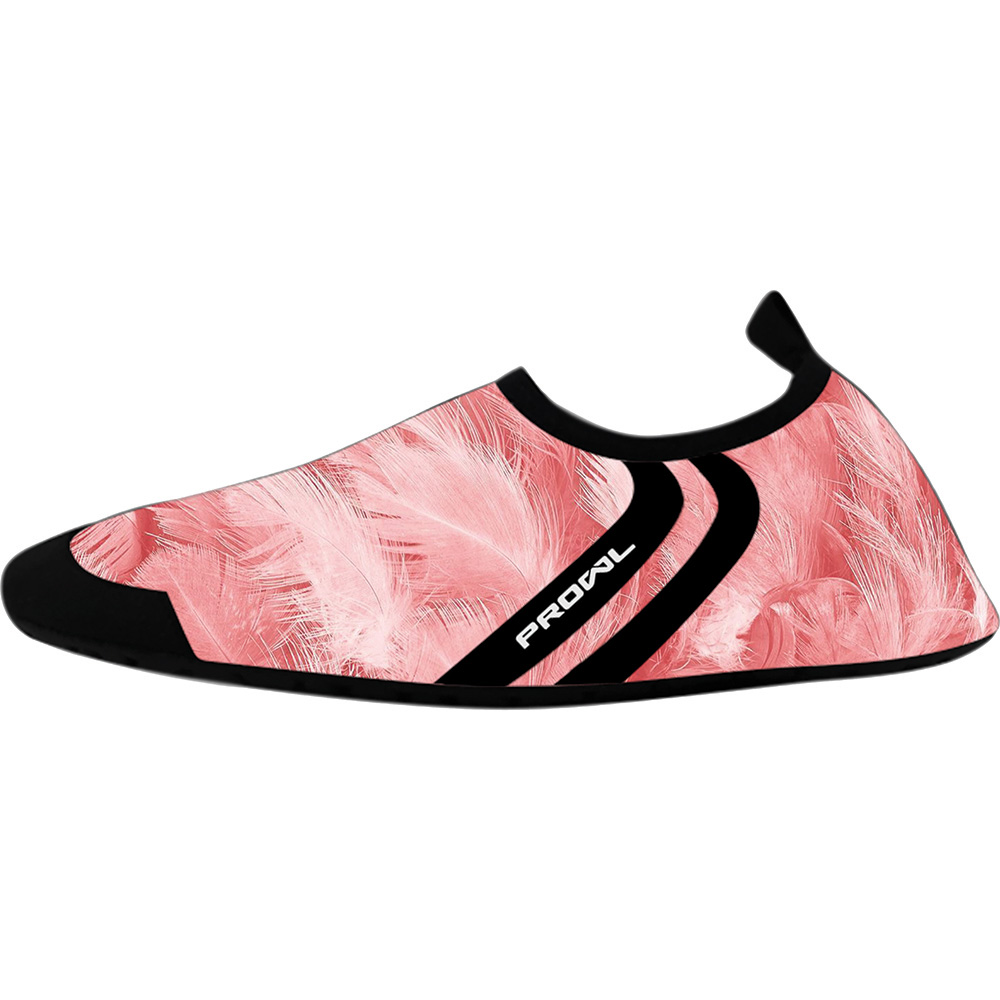Image PROWL - SLIPFIT Athleisure Shoes for Woman - Pink, Feathers design