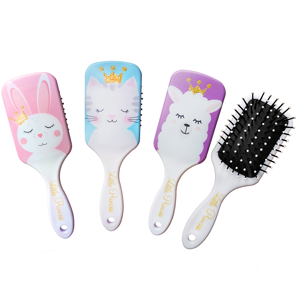 Image Brosses à cheveux pour enfants Little Princess - Série Animaux -  Assortiment de 12 mcx