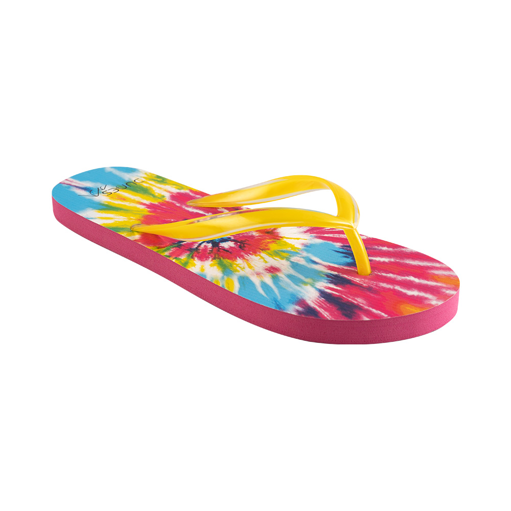 Image Dunes Sandales de plage Femme tie dye MULTI 5