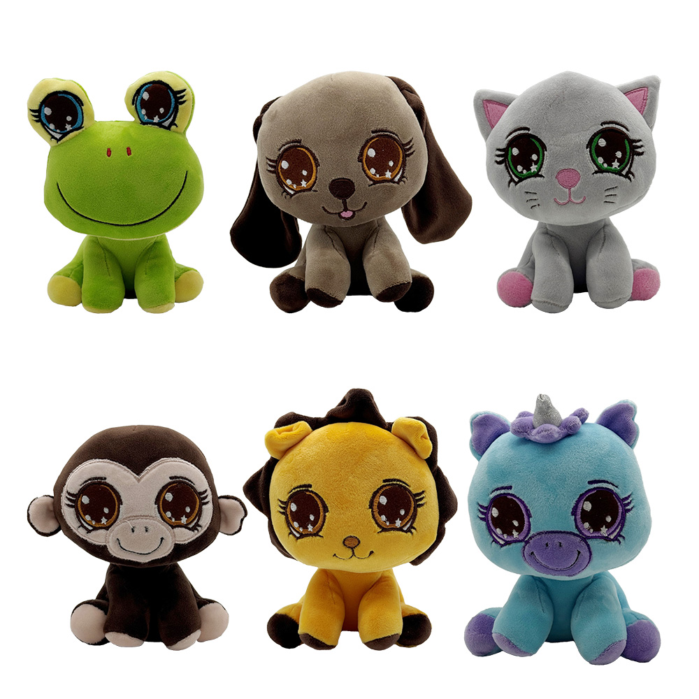 Image GOODIES SERIES 3: 6 Plush Toys, 15cm, sold in a 18pc Assortment on a Hanging Chain