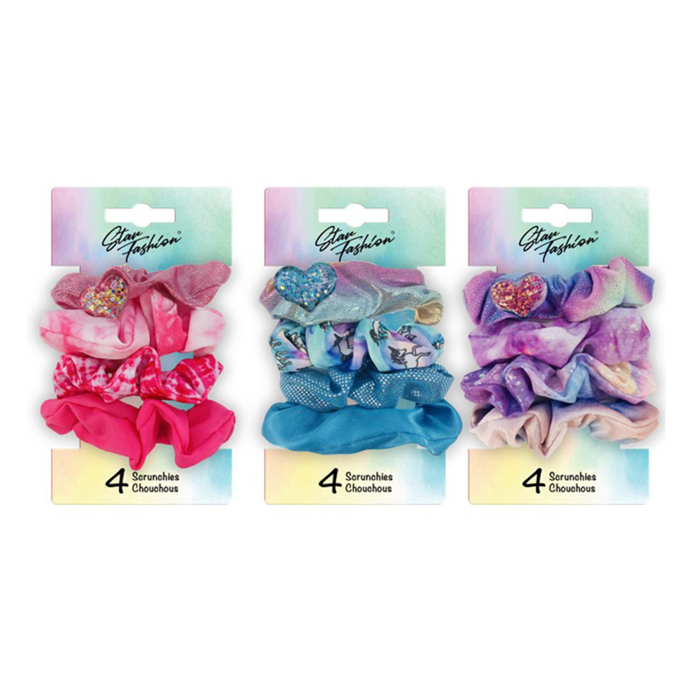 Image Set of 12 Scrunchies / Kid