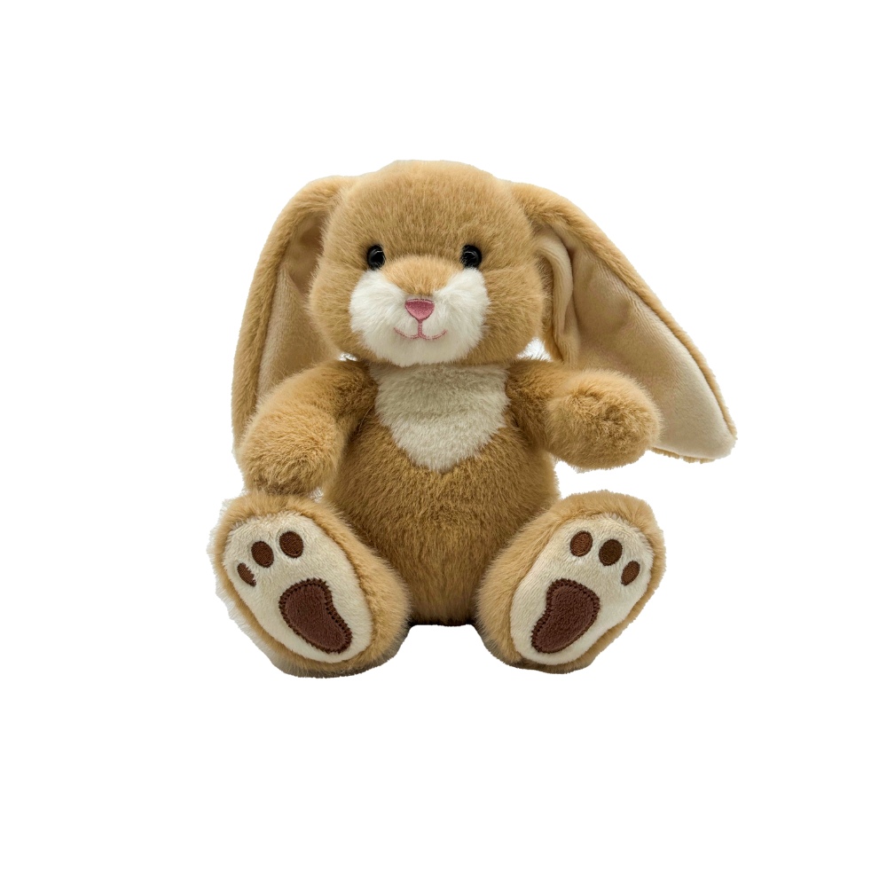 Lapin peluche beige