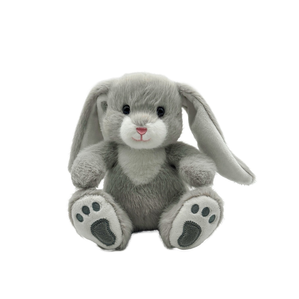 Rabbit Plush Toy Grey