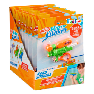 Image HASBRO - Mini Super Soaker Nerf XP100, 8 assorted pcs per Counter Display