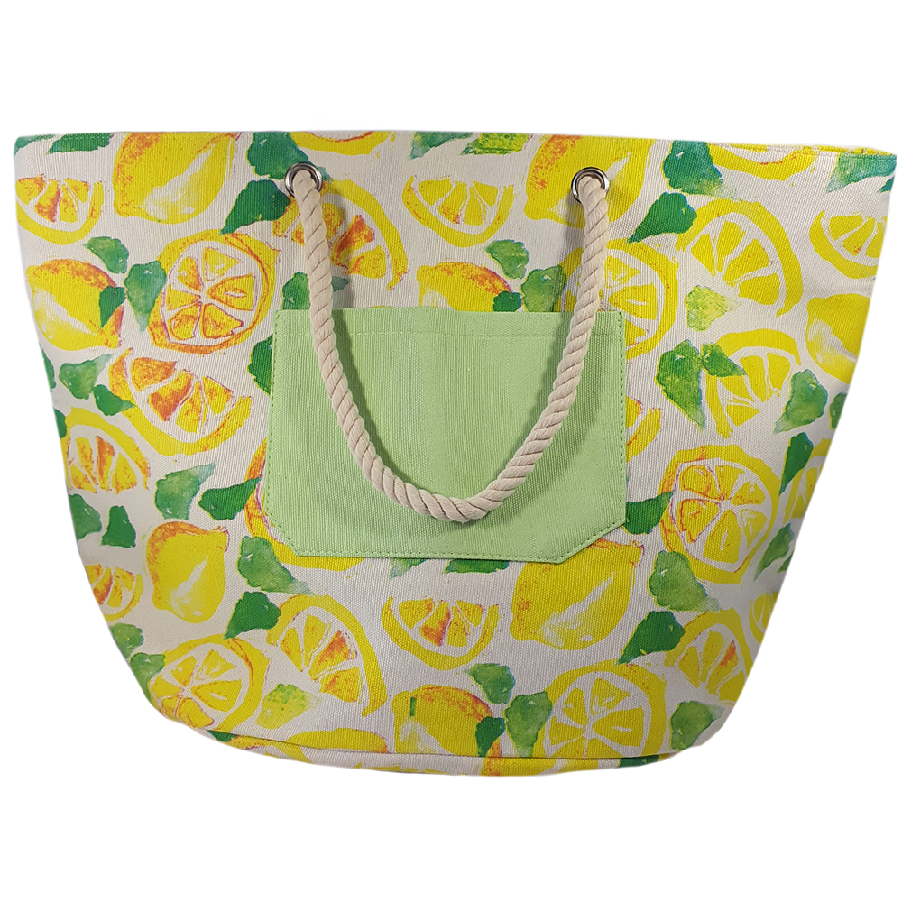 Image Beach Bag - Lemon Design