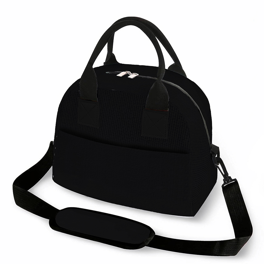 BLACK LUNCH BAG