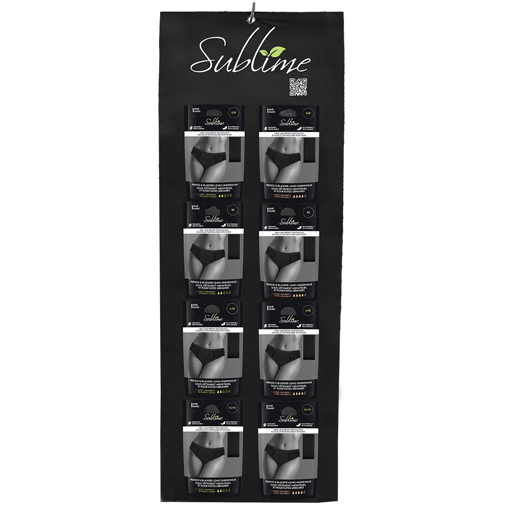 Image Sublime - Peggable Side-Kick Display with an assortment of 40 pieces