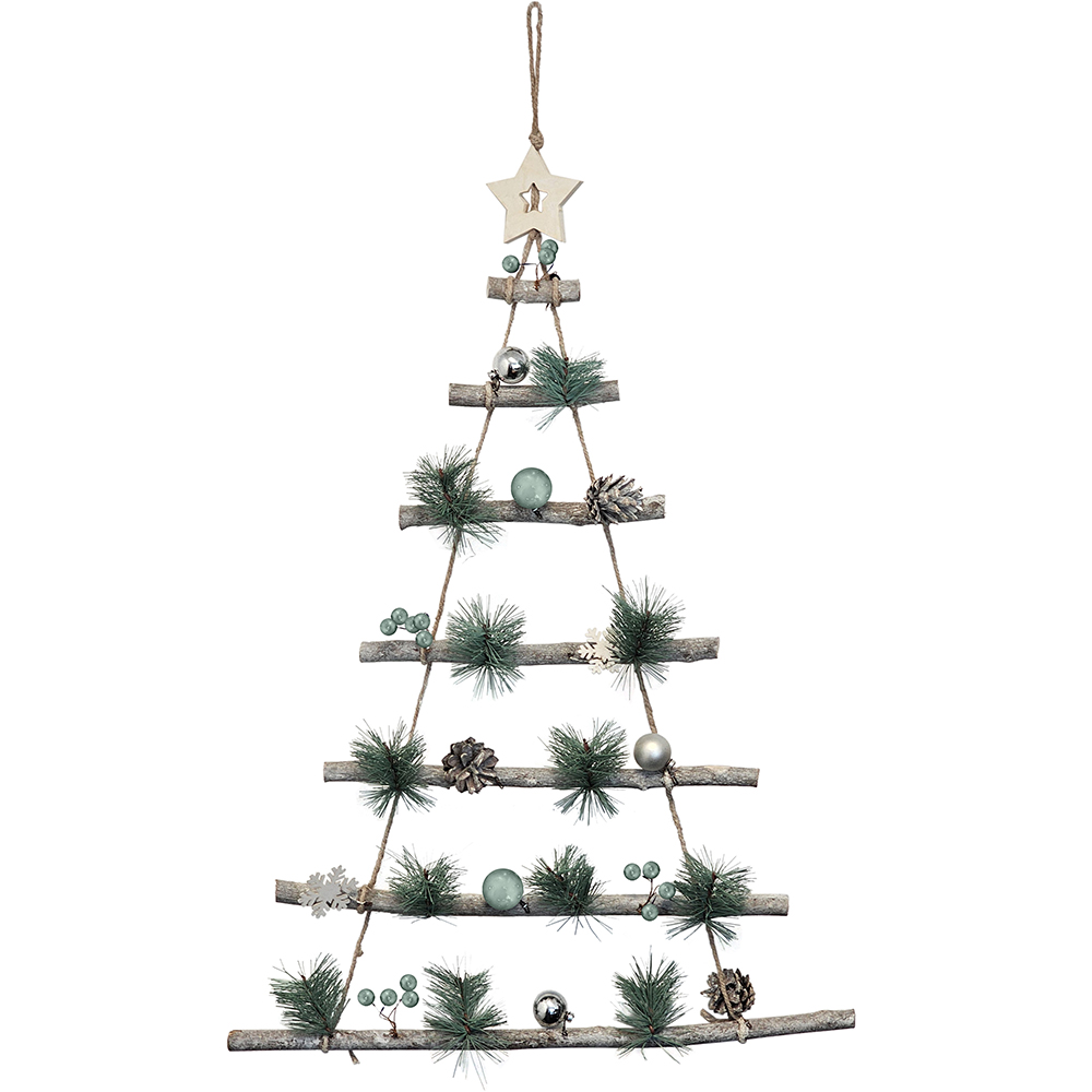 Image Wall-Hanging Wooden Christmas Tree