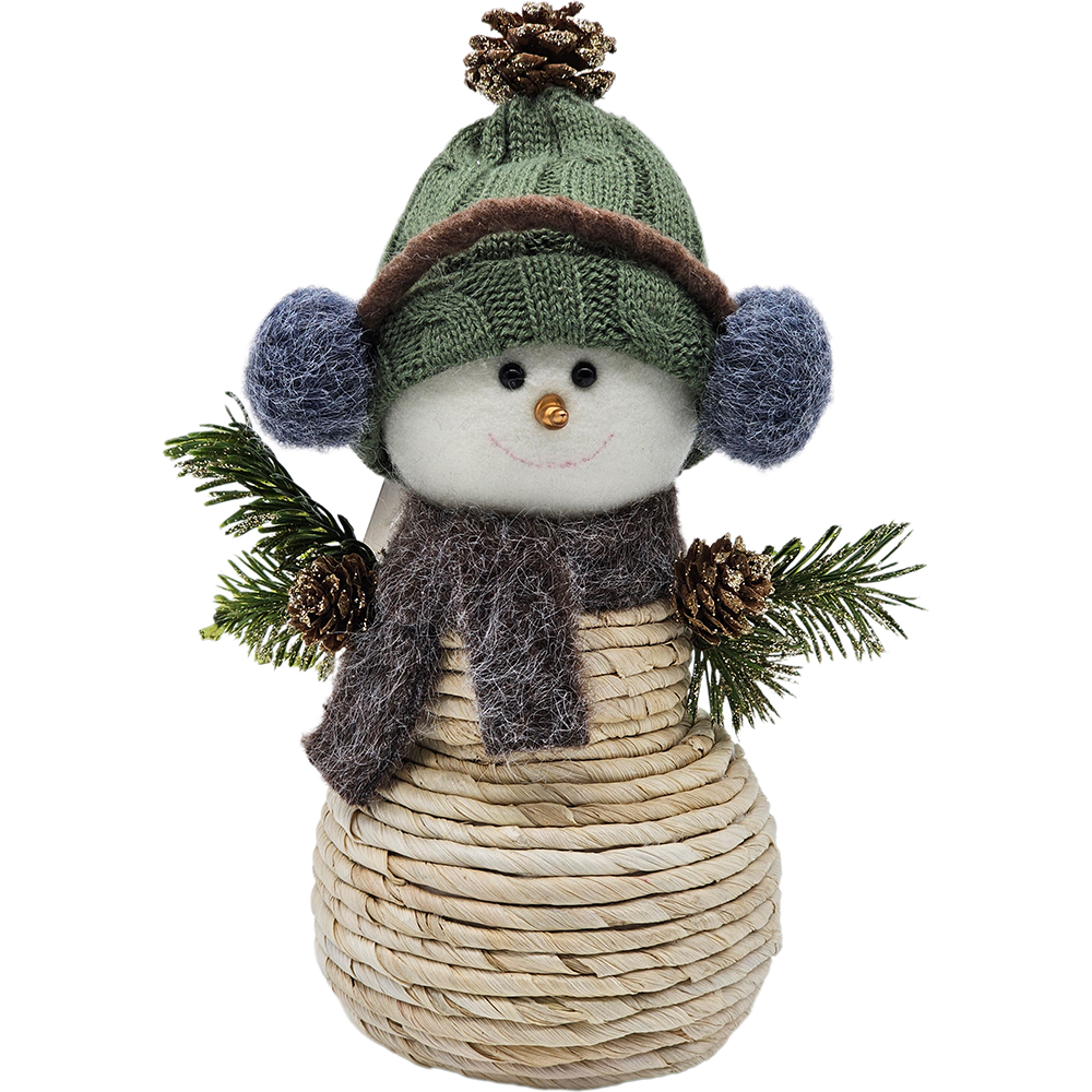 Image Snowman with Earmuffs